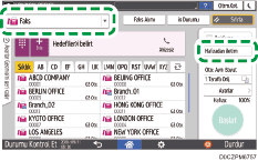 İşletim paneli ekran görseli
