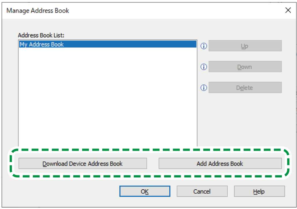 Driver screen illustration