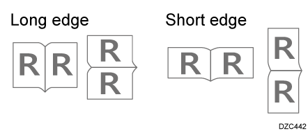 2-sided print image illustration