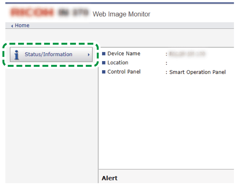 Web browser screen illustration