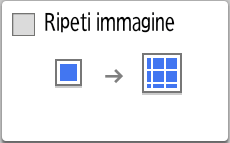Illustrazione della schermata sul pannello di controllo