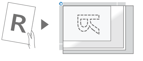 Illustrazione dell'orientamento originale di base