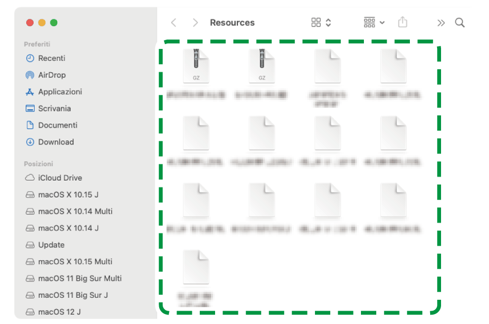 Illustrazione della schermata del driver