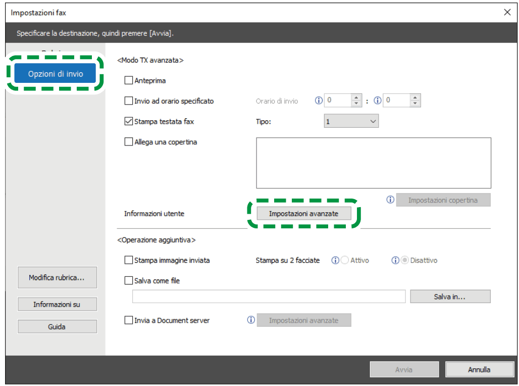 Illustrazione della schermata del driver