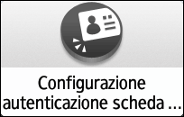 Illustrazione della schermata sul pannello di controllo