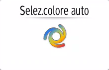 Illustrazione della schermata sul pannello di controllo