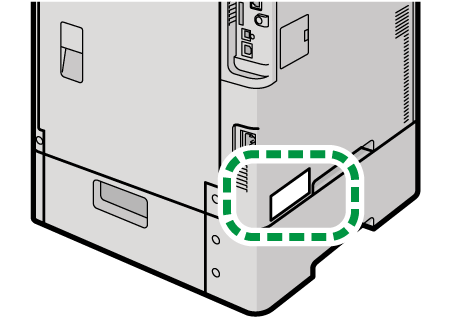 Illustrazione numerata unità principale