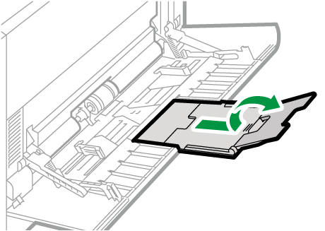 illustrazione del vassoio bypass esterno