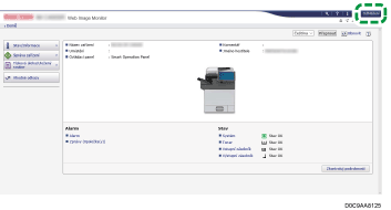 Ilustrace obrazovky webového prohlížeče