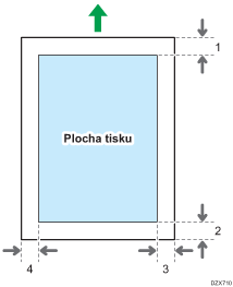 Ilustrace oblasti k tisku