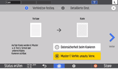 Abbildung Bedienfeld-Display