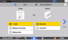 Abbildung Bedienfeld-Display
