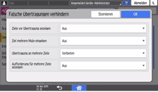 Abbildung Bedienfeld-Display
