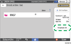 Abbildung Bedienfeld-Display