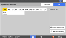 Abbildung Bedienfeld-Display
