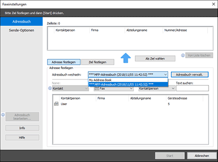 Abbildung Betriebssystembildschirm