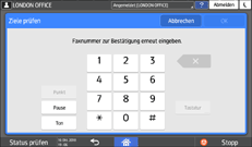 Abbildung Bedienfeld-Display