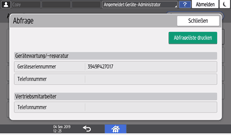 Abbildung Bedienfeld-Display