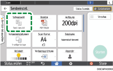 Abbildung Bedienfeld-Display