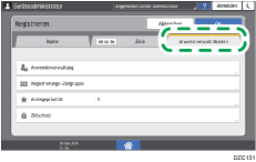 Abbildung Bedienfeld-Display