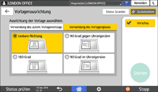 Abbildung Bedienfeld-Display