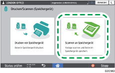 Abbildung Bedienfeld-Display