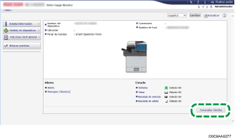 Webbrowser-Bildschirmdarstellung
