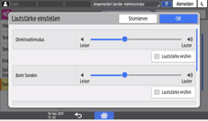 Abbildung Bedienfeld-Display