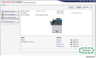 Web browser screen illustration