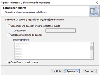 Ilustración de la pantalla del driver
