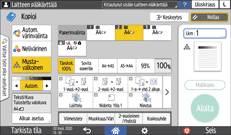 Käyttöpaneelin näyttö