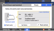 Käyttöpaneelin näyttö