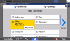 Käyttöpaneelin näyttö
