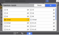 Käyttöpaneelin näyttö