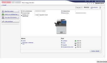 Illustration de la page du navigateur Web