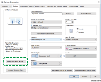 Illustration de l'écran Pilote
