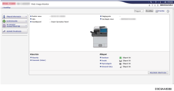 Webböngésző képernyőjének illusztrációja