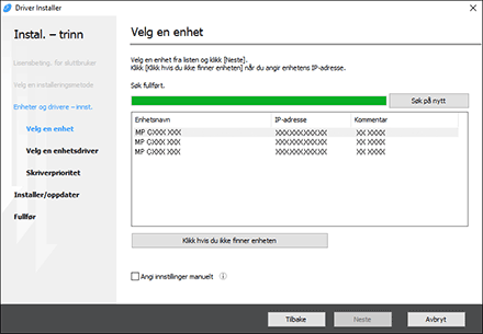 Illustrasjon av driverinstallasjon