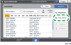 Afbeelding van bedieningspaneel