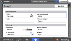 Ilustracja ekranu panela operacyjnego