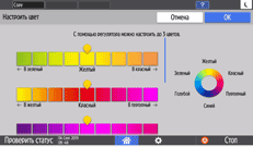 Иллюстрация экрана панели управления