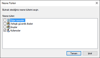 İşletim sistemi ekran resmi