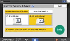 Il·lustració de pantalla del tauler d'operacions