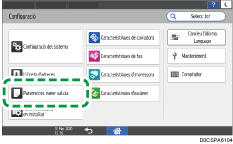 Il·lustració de pantalla del tauler d'operacions