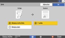 Abbildung Bedienfeld-Display