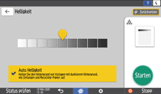 Abbildung Bedienfeld-Display