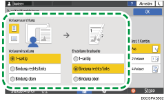 Abbildung Bedienfeld-Display