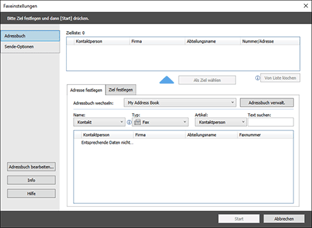 Abbildung Treiberbildschirm