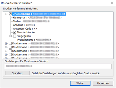 Abbildung für Treiberinstallation