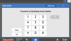 Abbildung Bedienfeld-Display